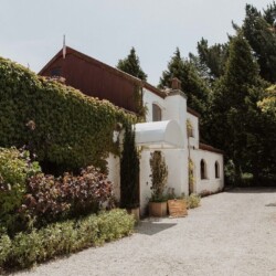 The front entrance to Tents Estate Wedding Venue